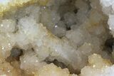 Sparkling Keokuk Quartz Geode (Half) #33956-2
